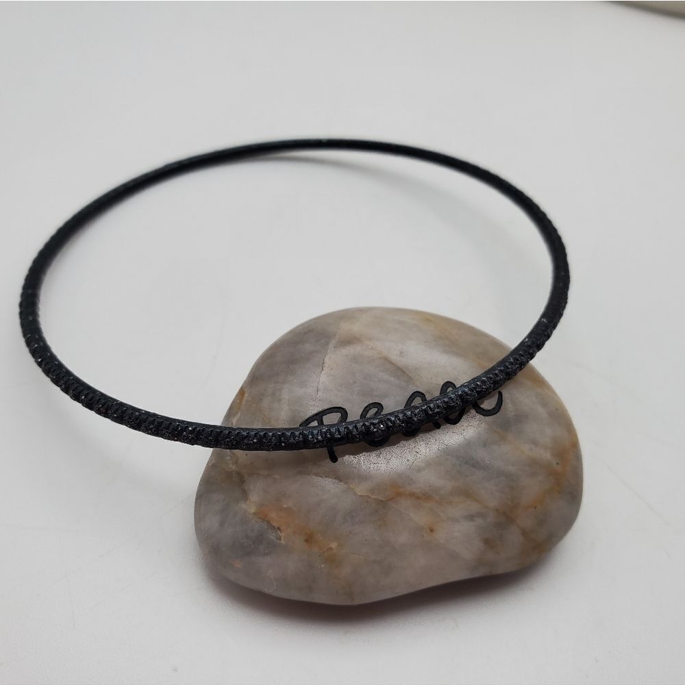 Gothic slider bracelet‎ punk edgy jewelry accessory